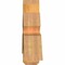 Ekena Millwork Davenport Rough Sawn Timber Gable Bracket, Western Red Cedar, 84"W x 21"H x 6"D x 6"F, 6/12 Pitch GBW084X21X0606DAV00RWR - alternate 3